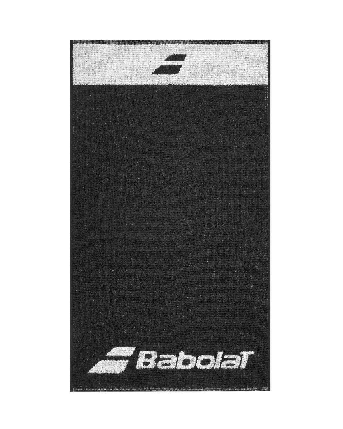 Babolat Medium Towel Unisex - Black/White - Front