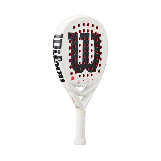 Wilson Bela LS V3 2025 Padel Racket, left three-quarter full view showing the frame profile