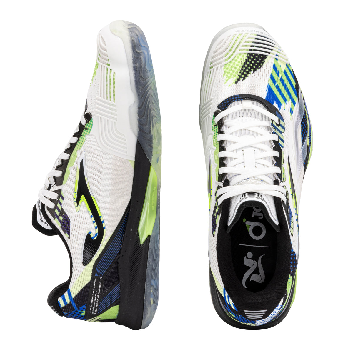 Joma Ultra Light 2682 Juanlu Esbrí Padel shoes, top and medial pair views