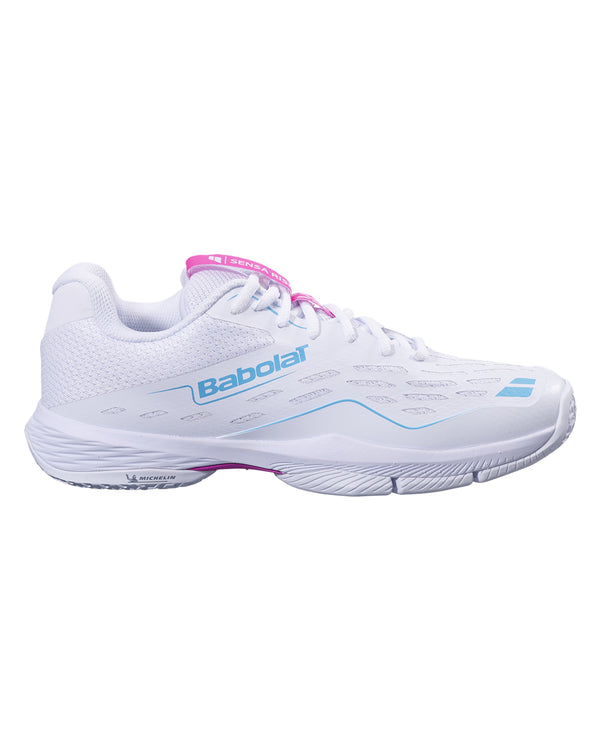 Babolat Sensa Rise Padel Shoes - White