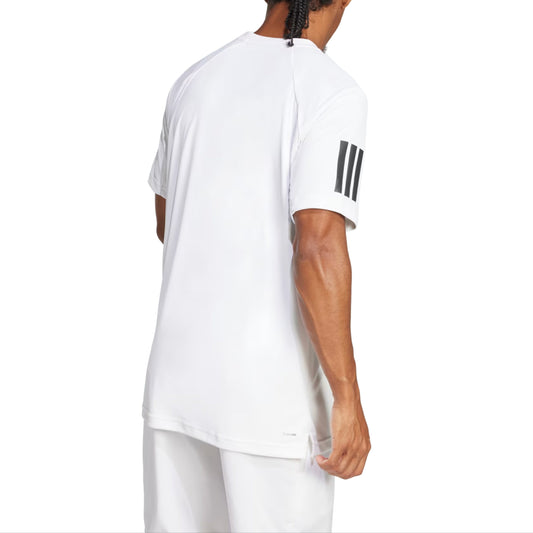 Adidas Club 3-Stripes Climacool Tee - White - Back