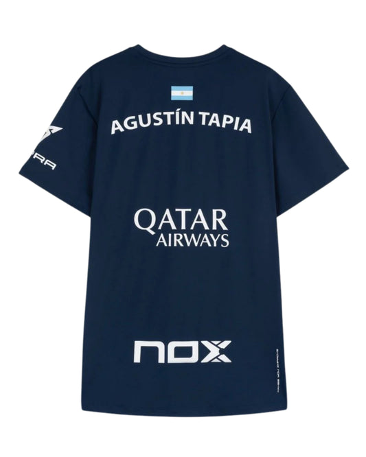 NOX AT10 Official T-Shirt - Blue - Back