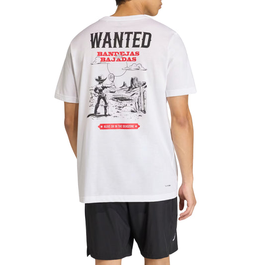 Adidas Padel Wanted Graphic Tee - Back
