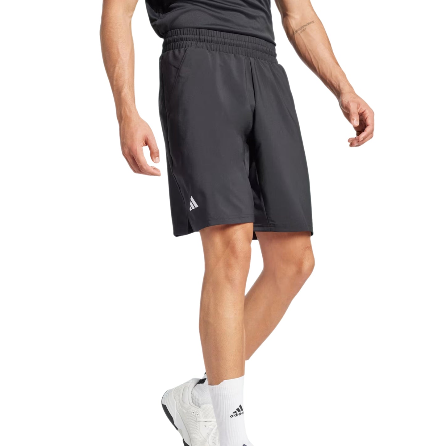 Adidas Club 3-Stripes Climacool Shorts - Black - Logo