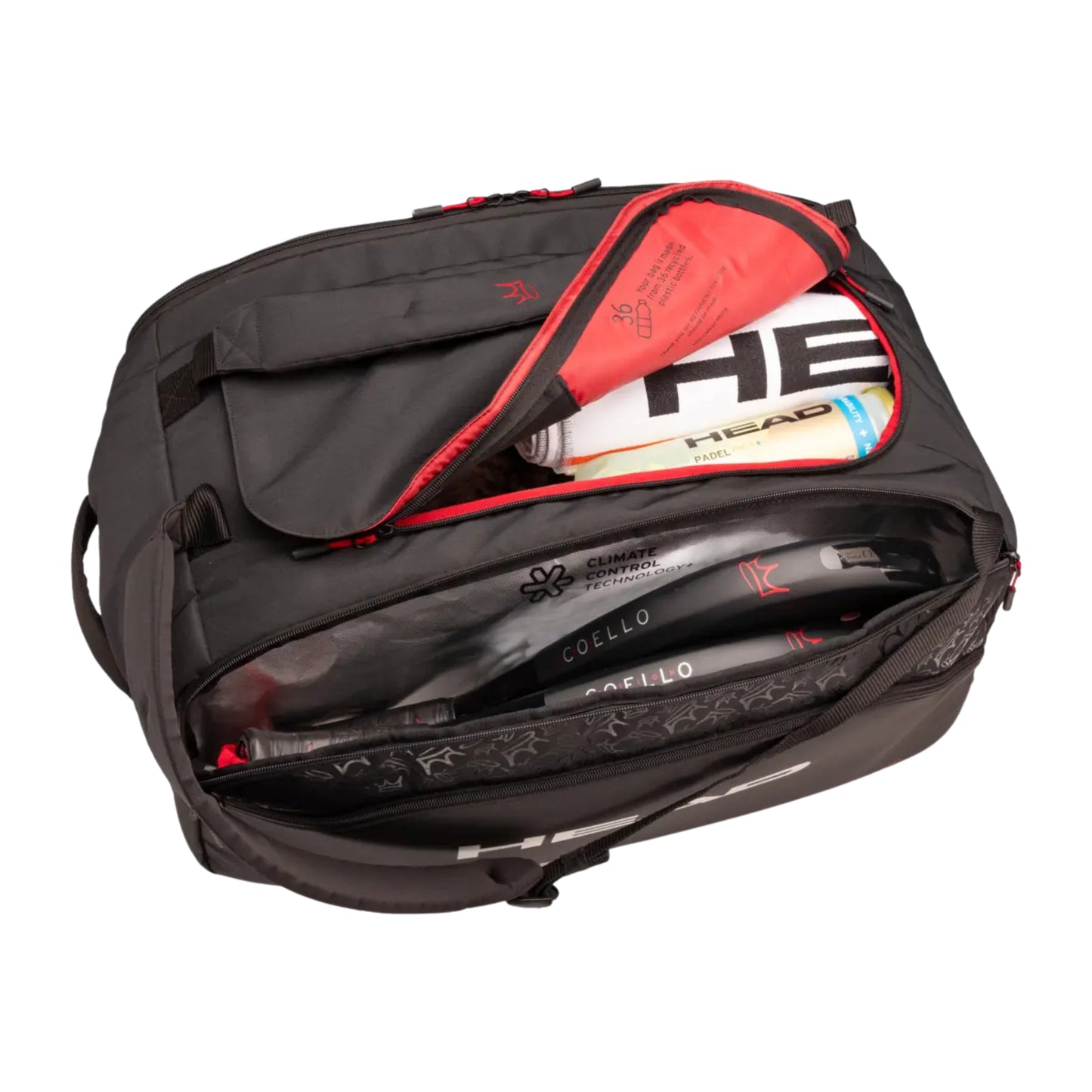 HEAD Coello Pro X Padel Duffle Bag - Rackets