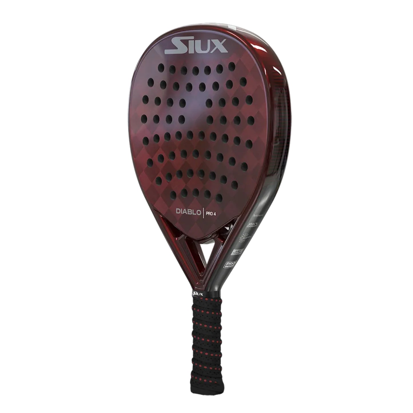 Siux Diablo Pro 4 Padel Racket - Left