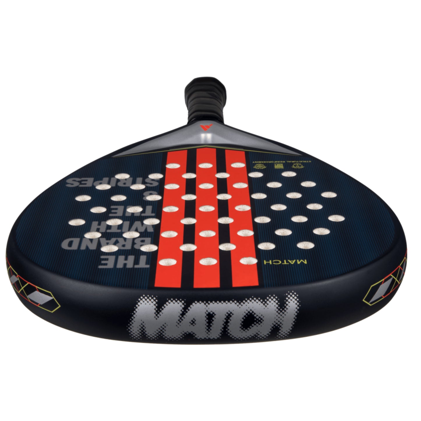 Adidas Match 3.4 Padel Racket - Blue - Top