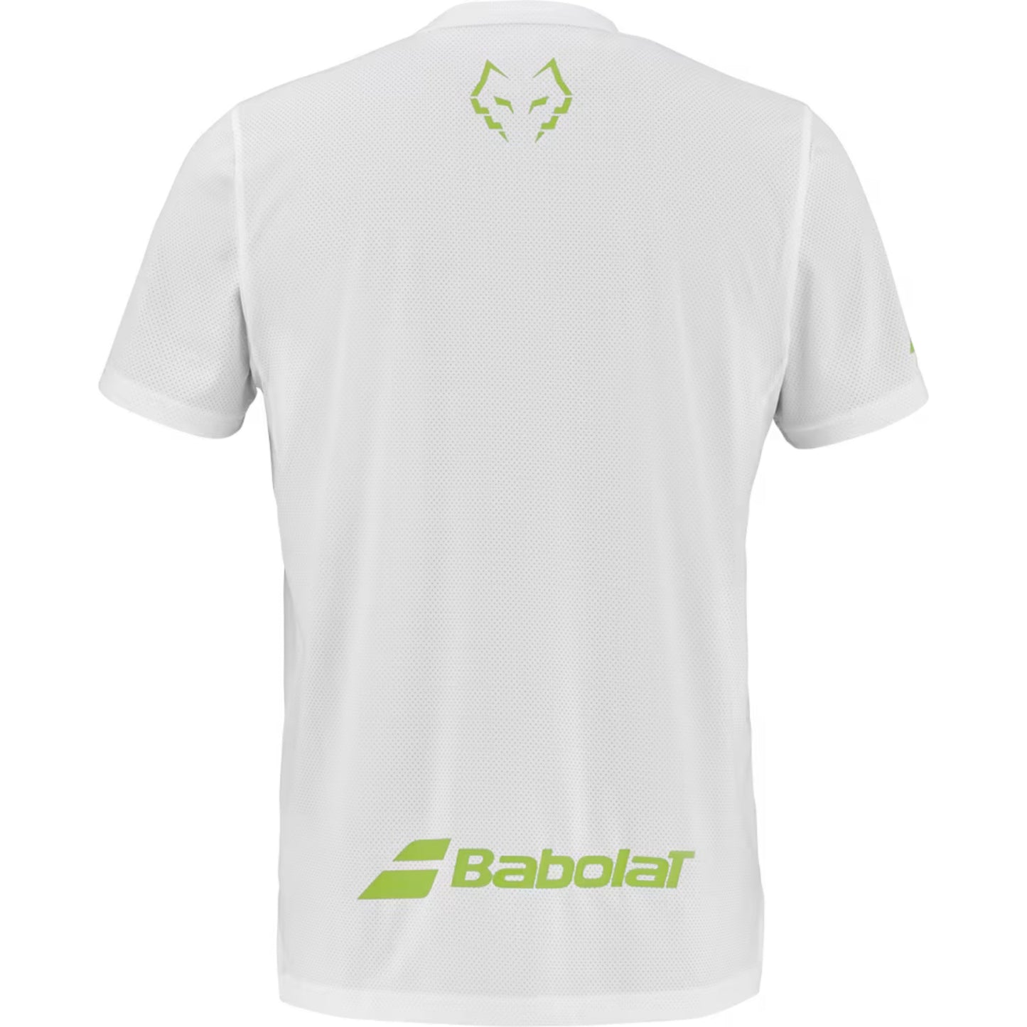 Babolat Crew Neck Tee Lebron - White/Green - back