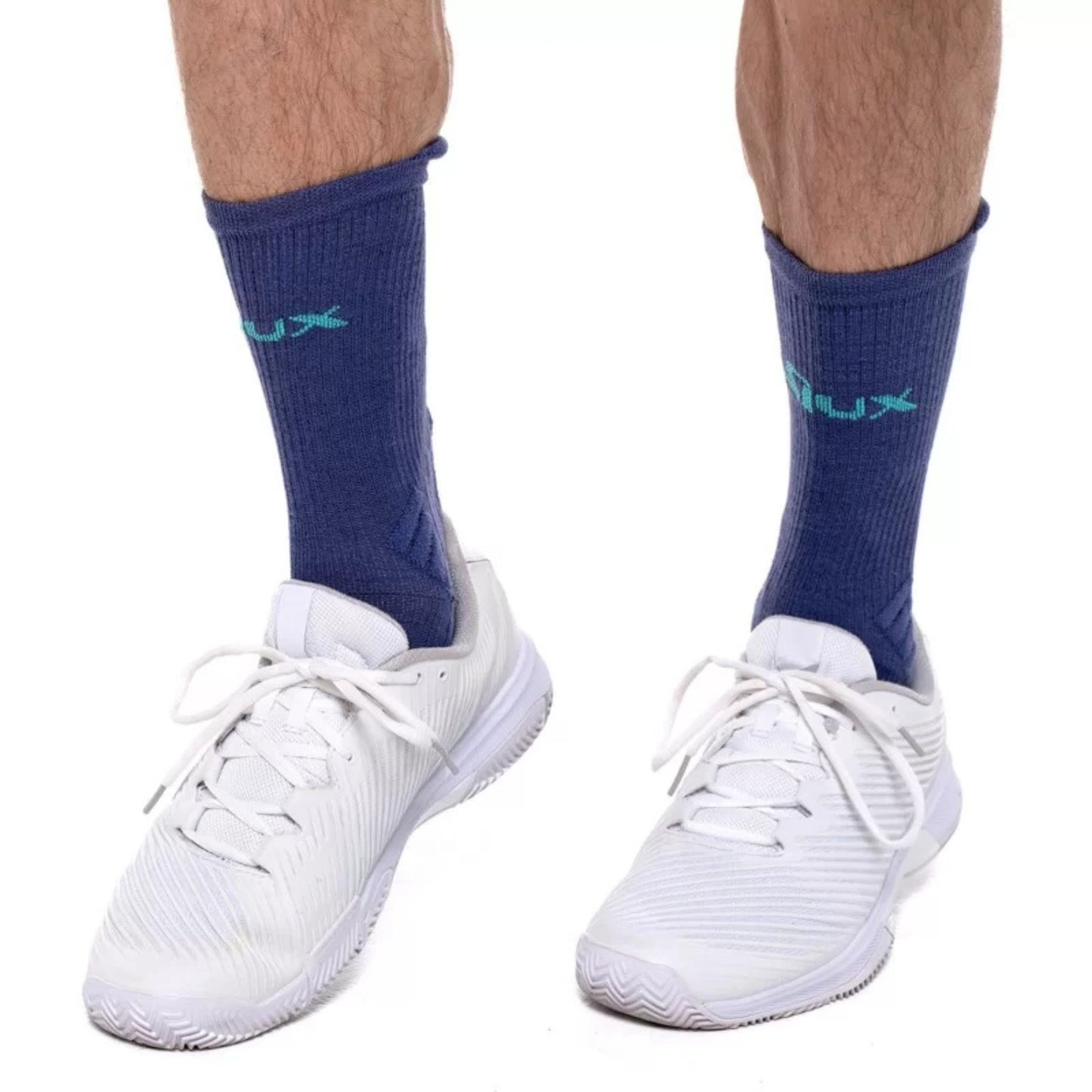 Siux Reveal High Socks - Navy & White