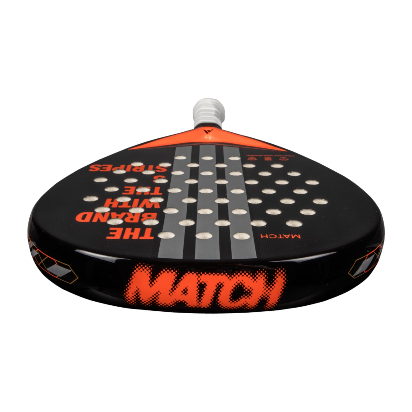Adidas Match 3.4 Padel Racket - Black - Top