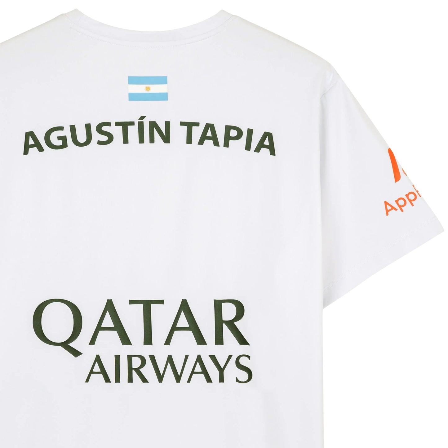 NOX AT10 Official T-Shirt - White - Flag