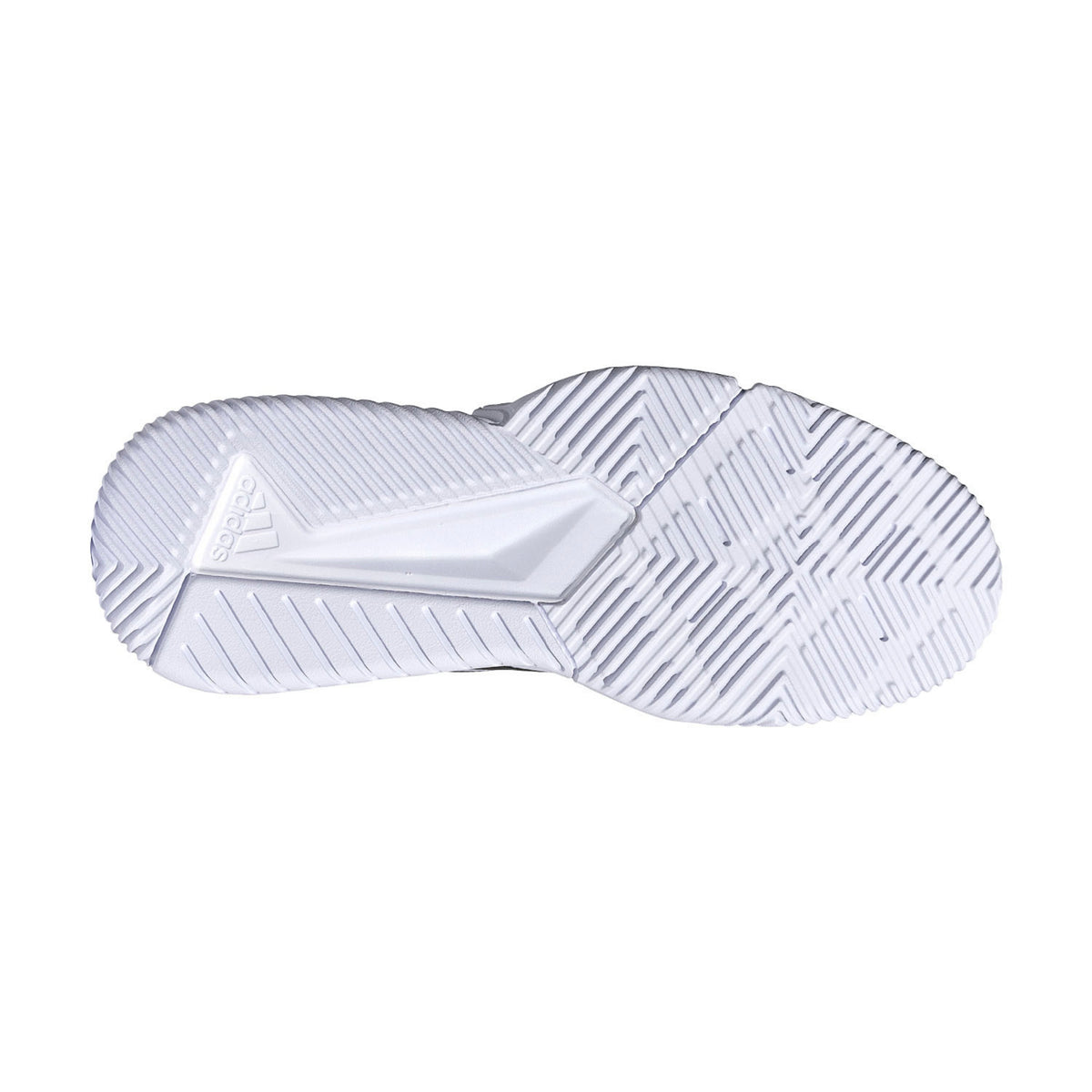 Adidas Courtquick Padel Shoes - White/Lucid Orange - outsole