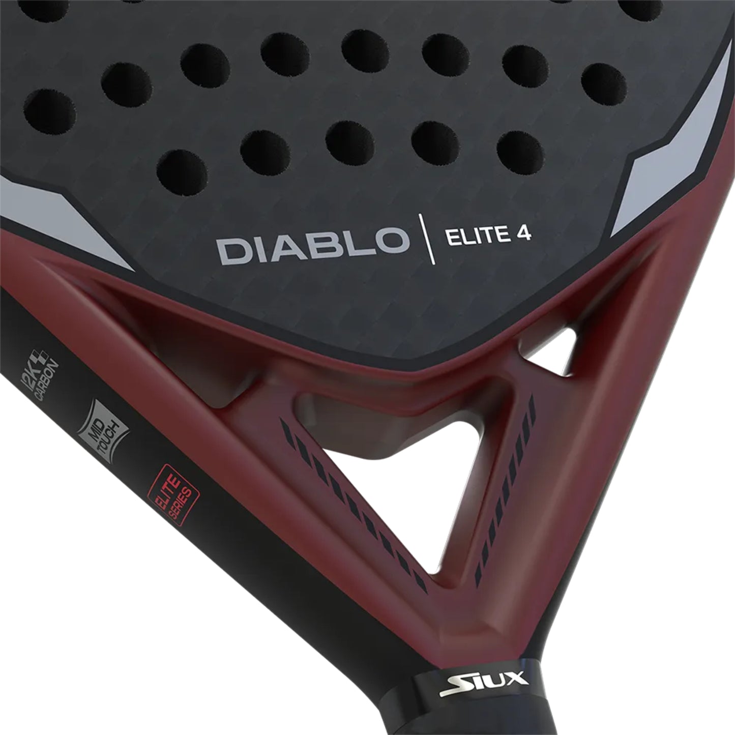 Siux Diablo ELITE 4 Padel Racket - Heart