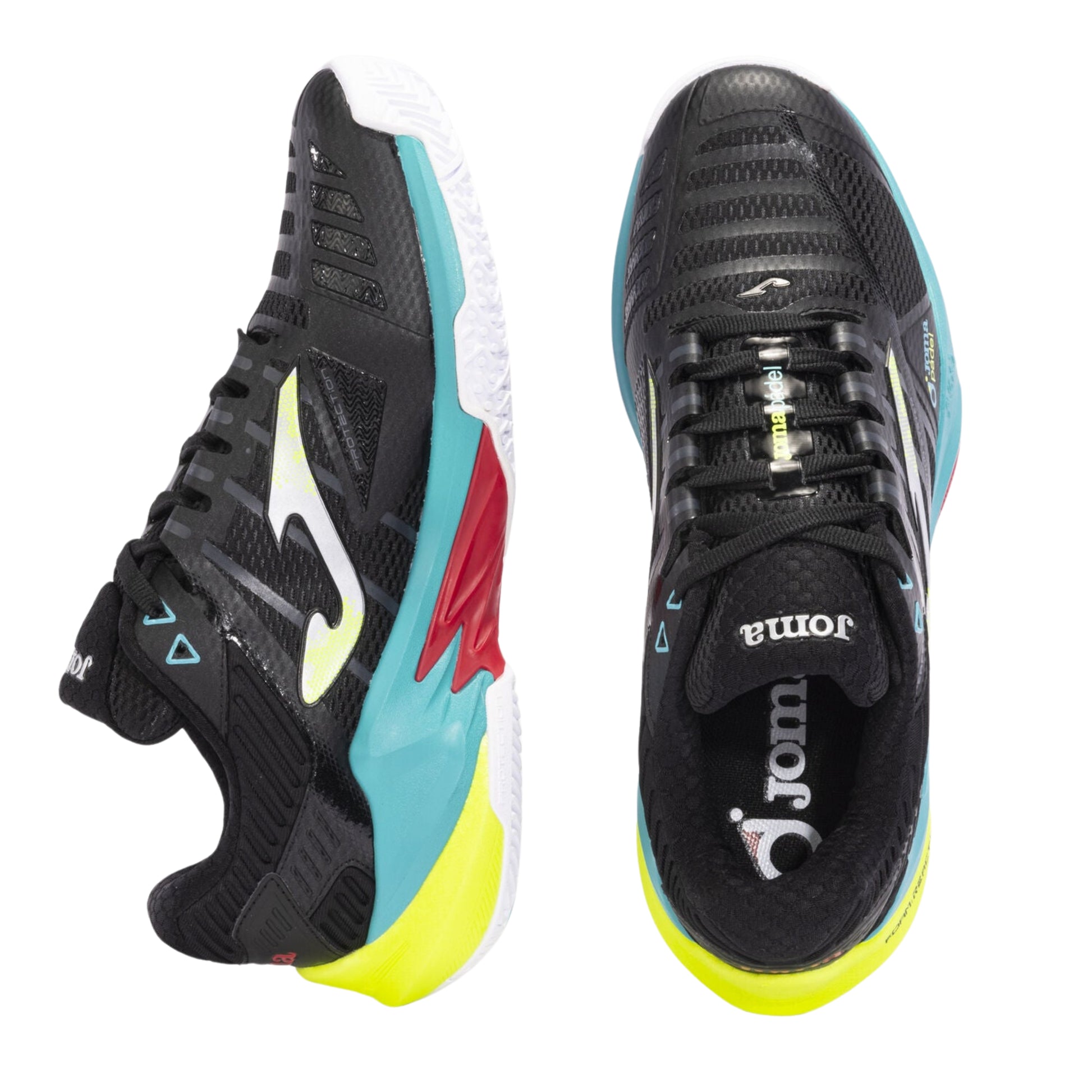 Joma Open Men 2401 Black Padel Shoes - Pair