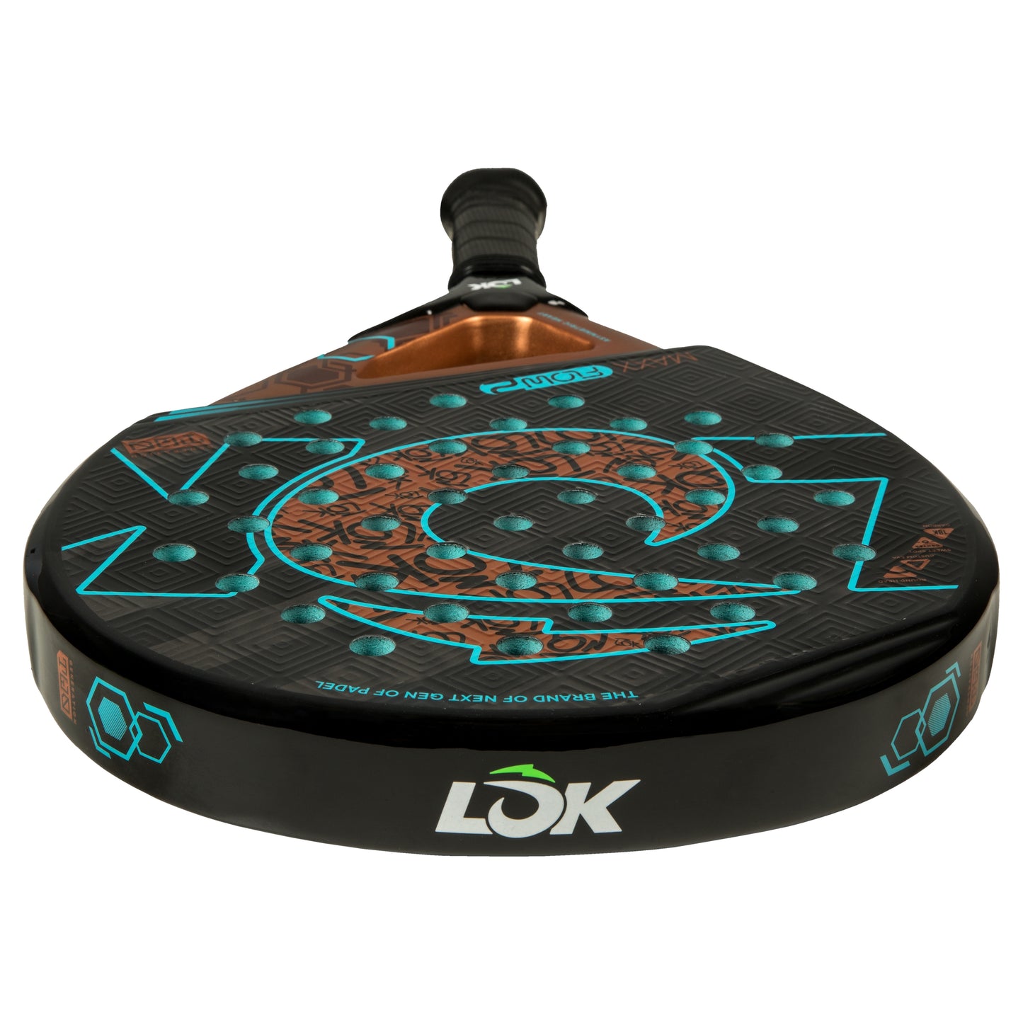 LOK Maxx Flow Gen 2 Padel Racket - Top