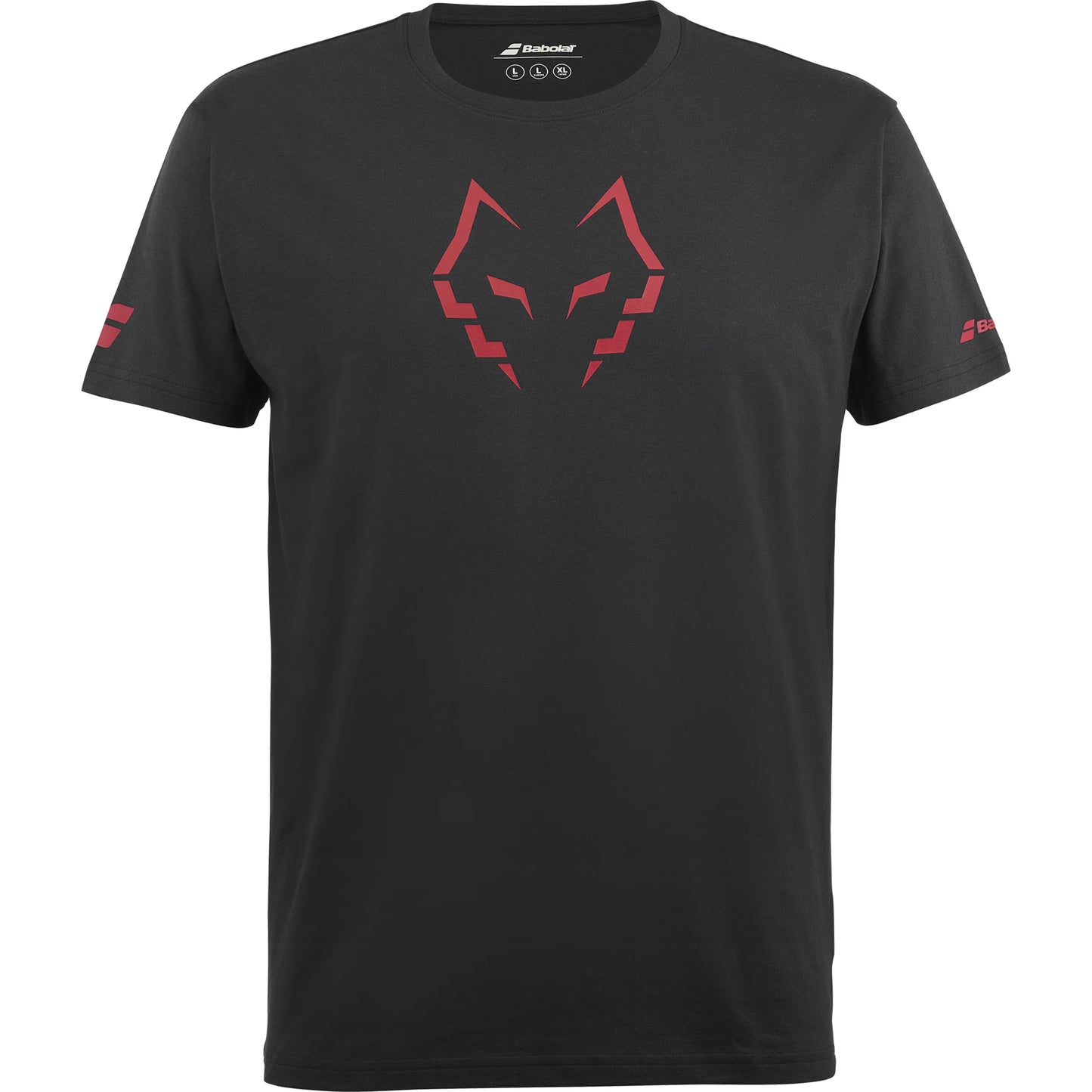 Babolat Lebron Cotton T-Shirt Black - Front