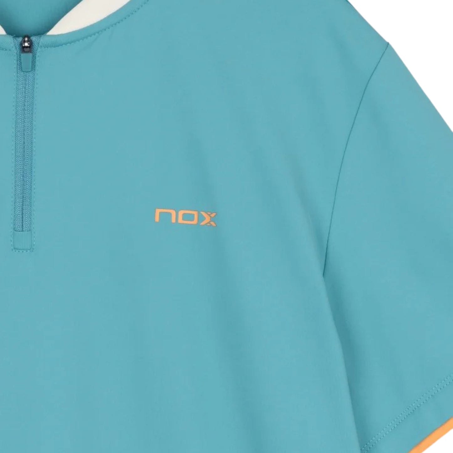NOX Men's PRO Turquoise Polo Shirt - Logo