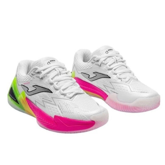 JOMA Open Lady 2632 Padel Shoes - White - Front