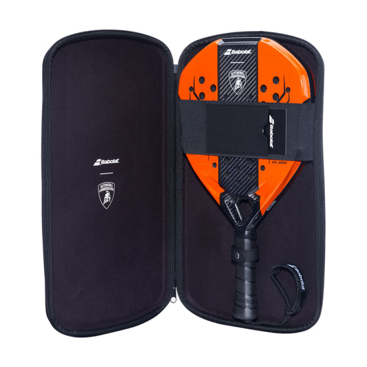 Babolat x Lamborghini BL002 Padel Racket - Orange - Cover Open