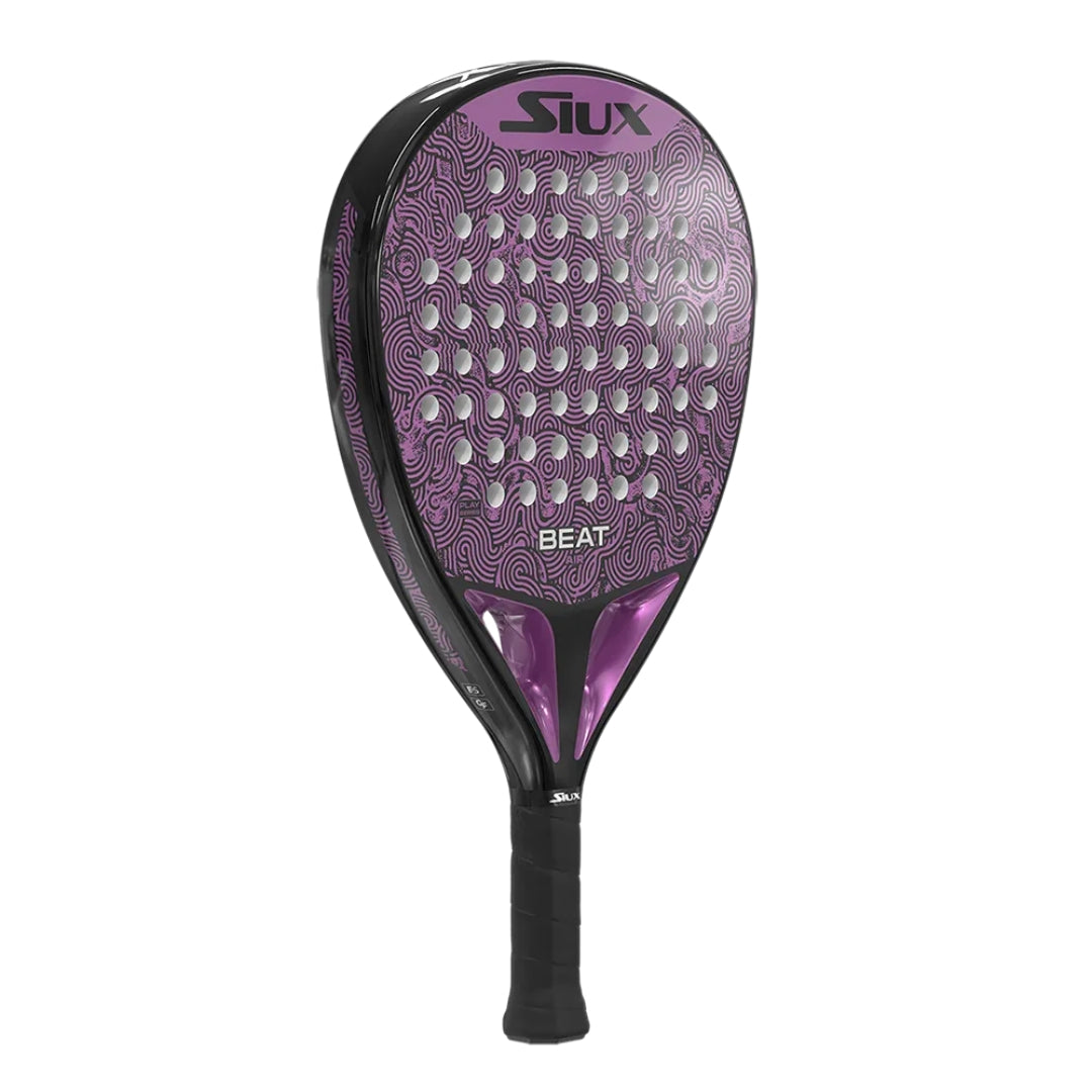 Siux Beat Hybrid Air Padel Racket - Purple - Left