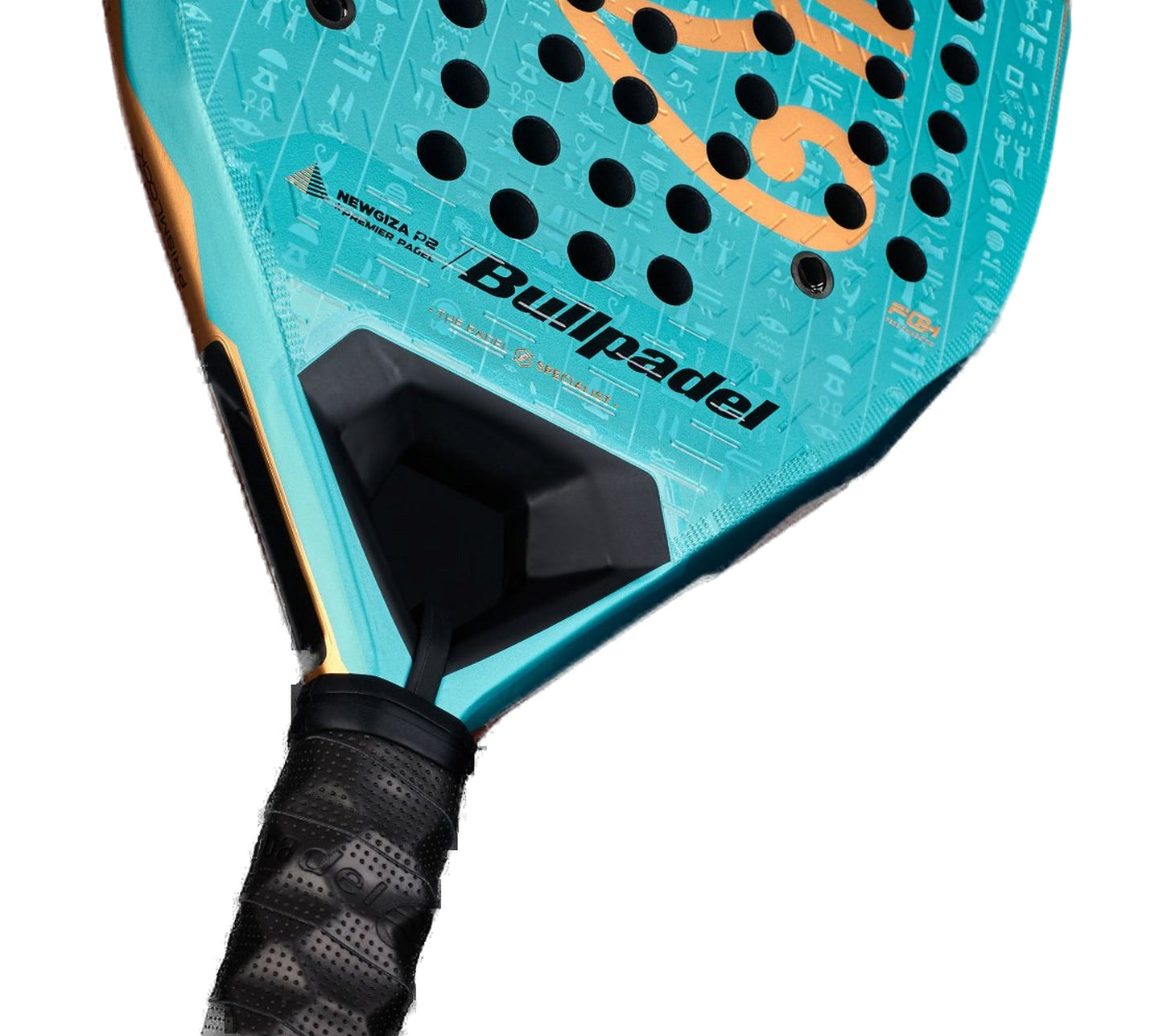 Bullpadel Neuron 02 Edge Newgiza P2 Padel Racket - Heart