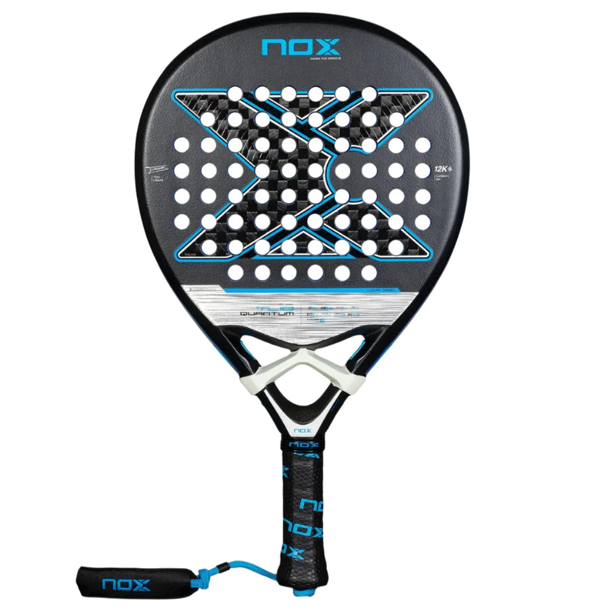 NOX TL10 Quantum 12K Padel Racket By Tino Libaak | PadelZone NOX TL10 Quantum 12K Padel Racket By Tino Libaak | PadelZone