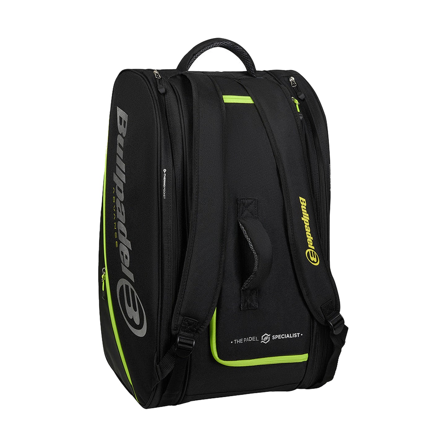 Bullpadel Advance Bag 2026 padel bag, back view, straps visible