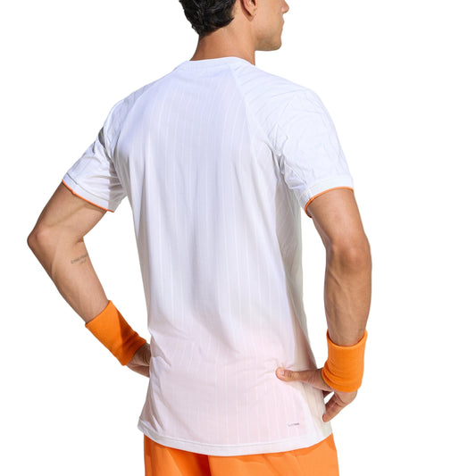 Adidas Freelift Tee Pro Men White back model view