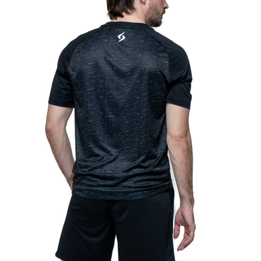 Siux Club 26 Men's Padel T-Shirt - Black - Back