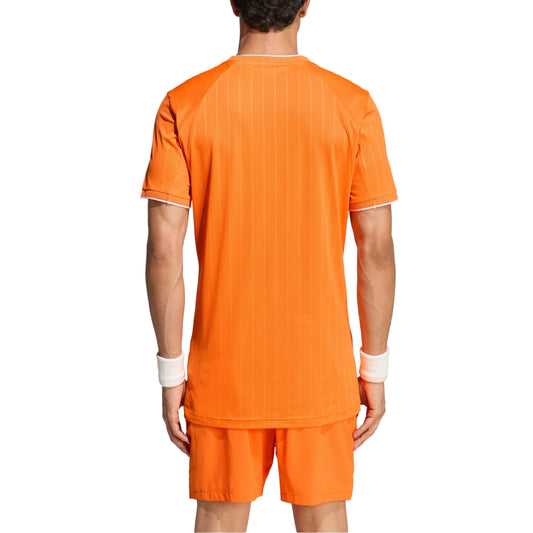 Adidas Tennis Climacool+ Freelift Tee Pro Men - Pure Orange - Back
