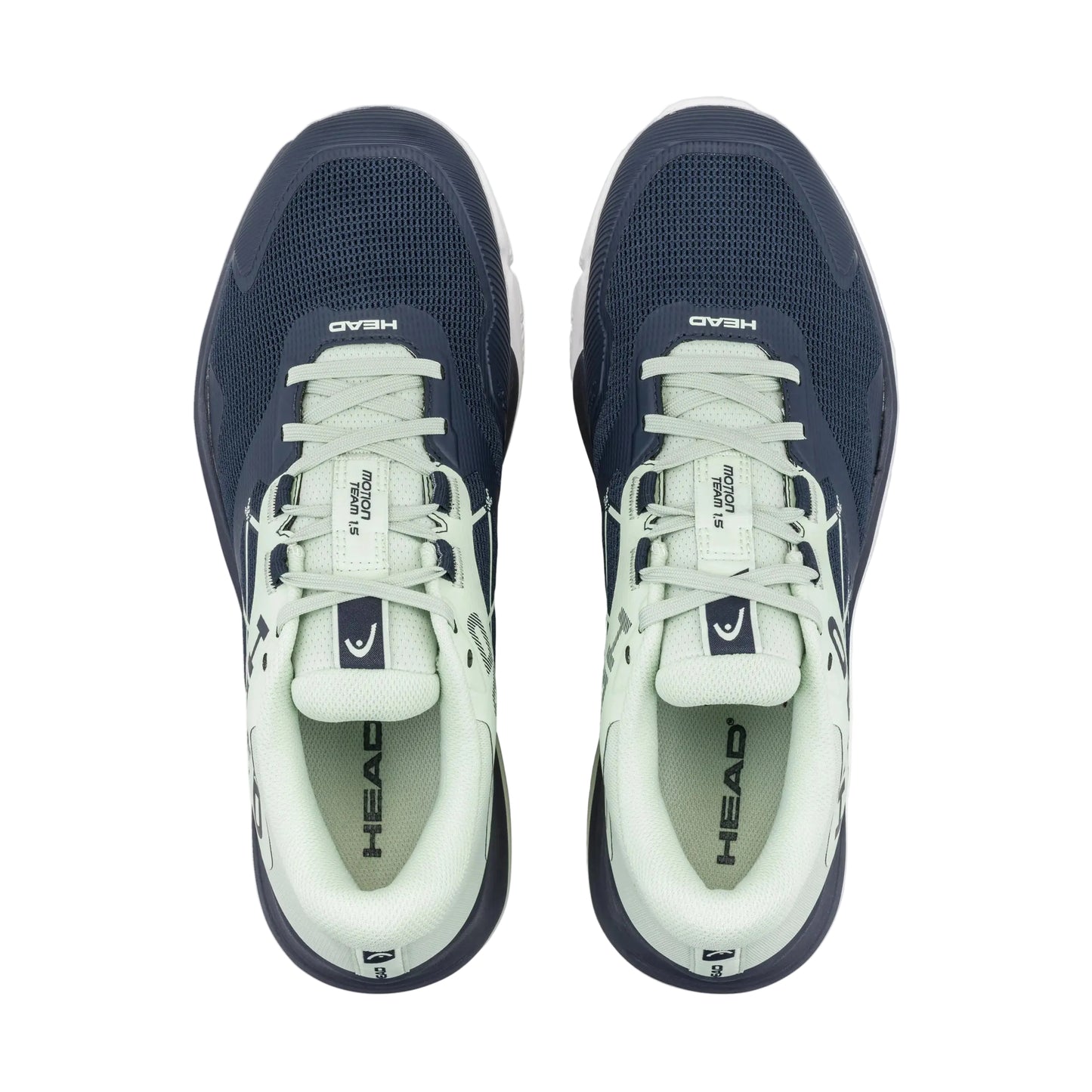 Head Motion Team 1.5 Padel Shoes Men - Blueberry/Chalk Green - Top