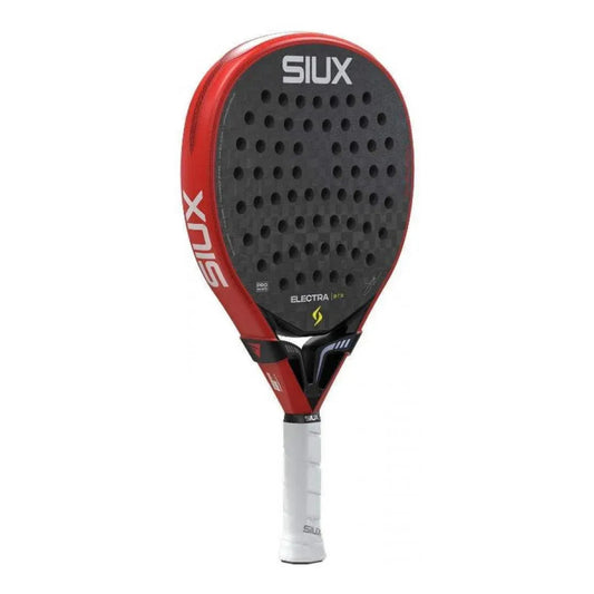 Siux Electra Pro 2026 Fire Red Padel Racket - Front Left