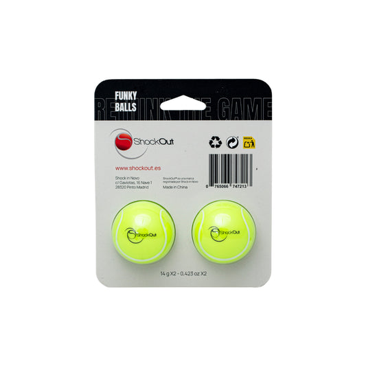 Shockout Funky Balls Shoe Odour Control 2-Pack - Back