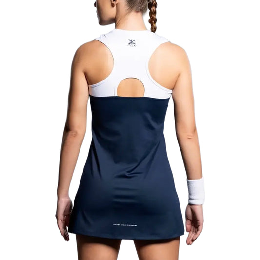 NOX Team Dress Women - Navy Blue - Model Back