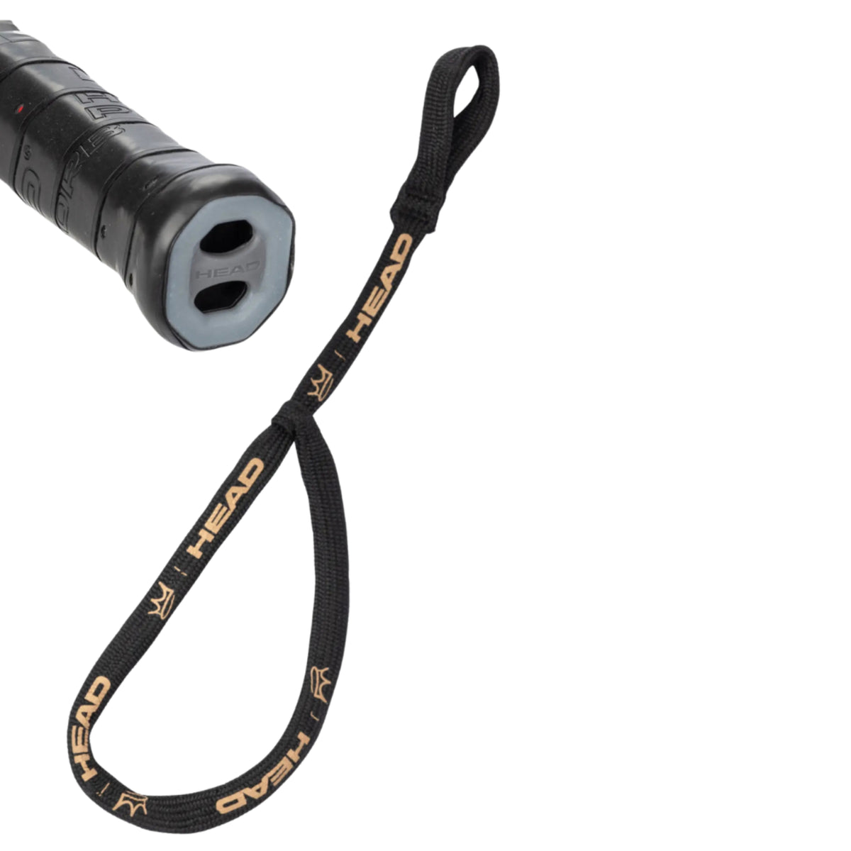 Head Coello Pro 2026 Padel Racket, grip and wrist strap detail