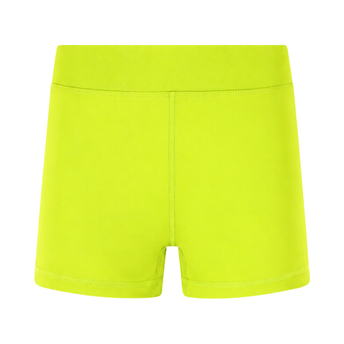 Osaka Floucy Dress, Acid Lime, matching undershorts