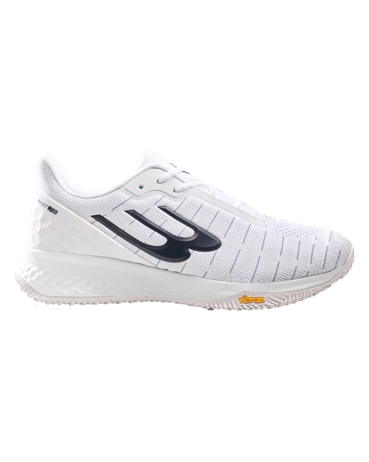 Bullpadel XPLO Vibram 26V Padel Shoes Men - White - Lateral Profile
