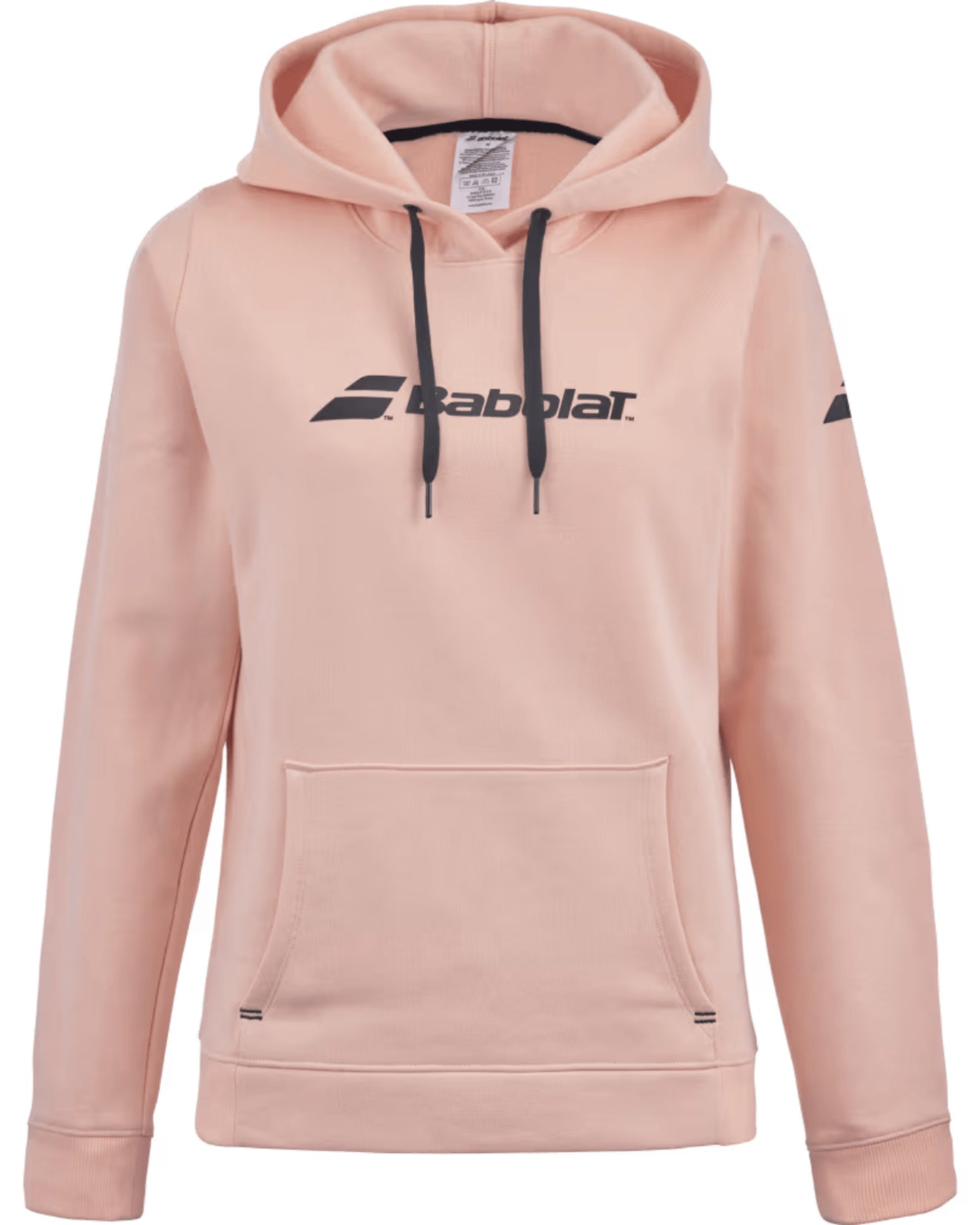 Babolat Exercise Hoodie Women - Tropical Peach - Front