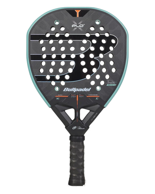 Bullpadel Xplo 02 2027 Padel Racket - Dark face full-racket front view