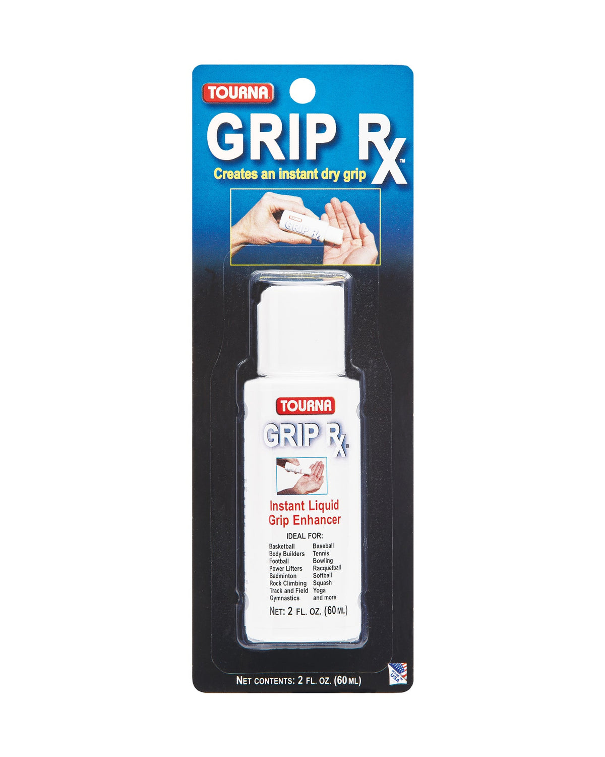Tourna Grip RX Instant Grip Enhancer 60 ml - Front packaging