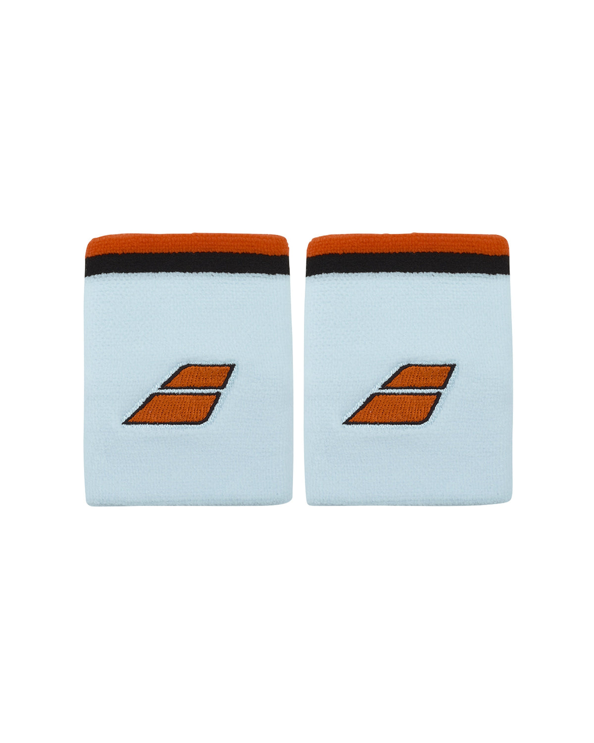 Babolat Terry Jumbo Wristband Pair - Illusion Blue - Front pair