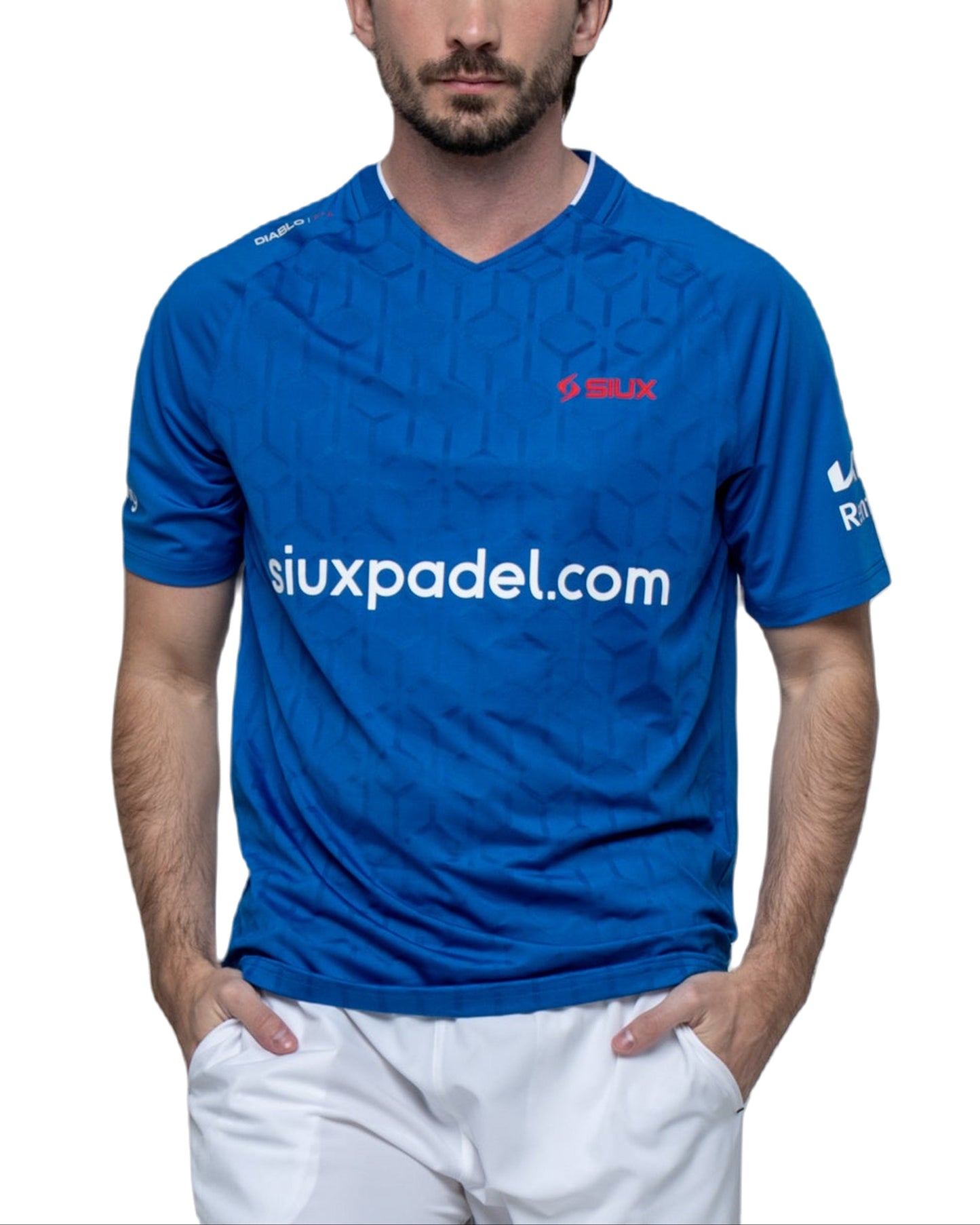 Siux Diablo X Tino Libaak 26 T-Shirt Men - Blue - Front