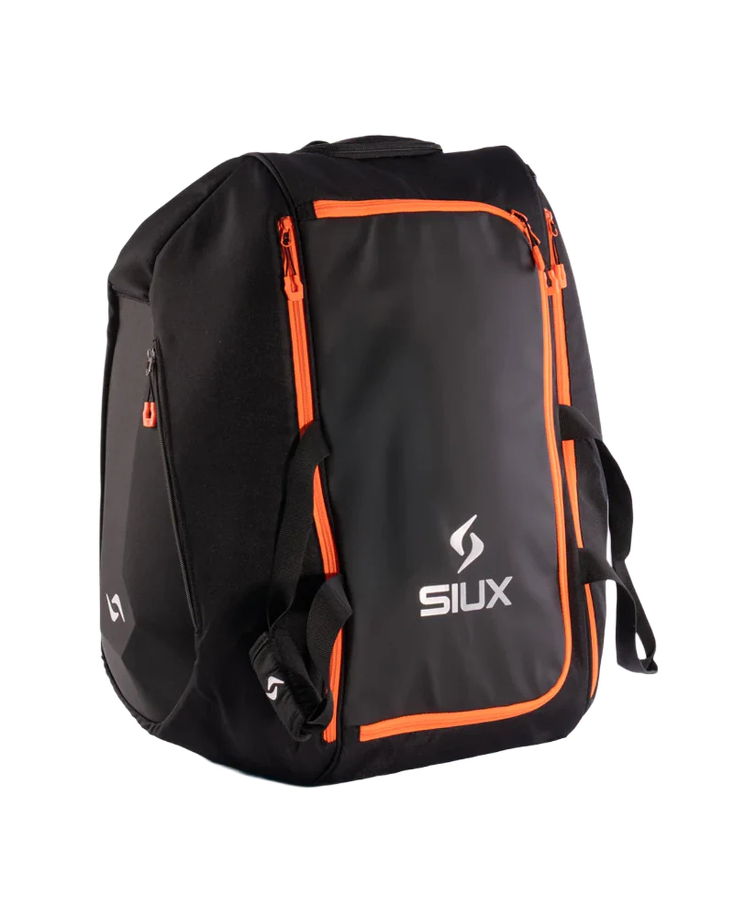 Siux Tour padel bag, front view, black 2026 design