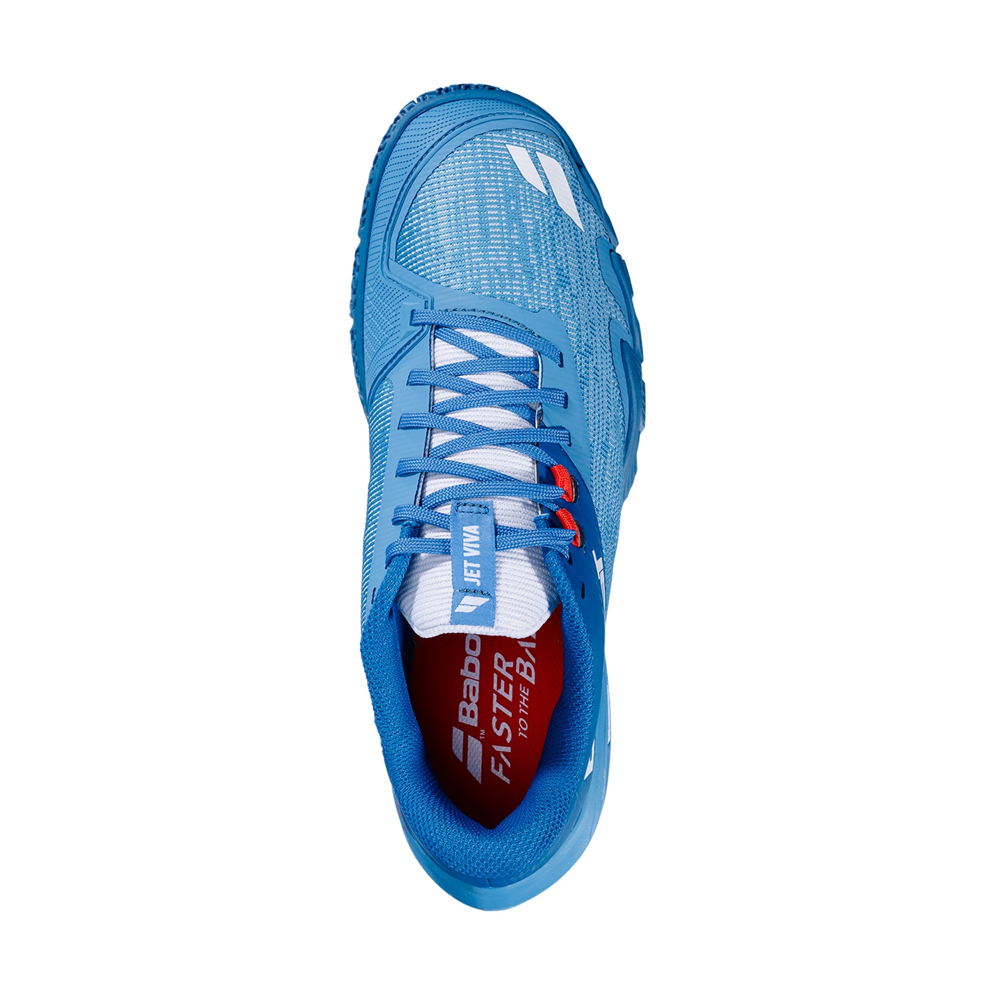 Babolat Jet Viva Padel Shoes - Blue Moon/Seaport - Top