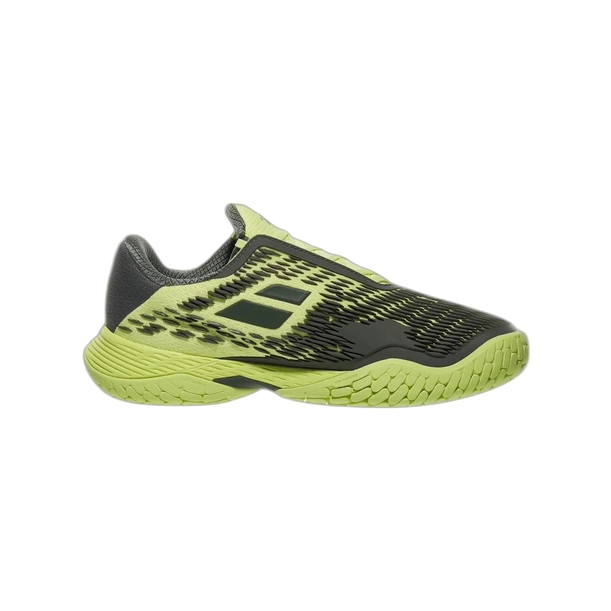 Babolat Propulse Fury 3 All Court Shoes Men - Sunny Lime/Grey - Medial