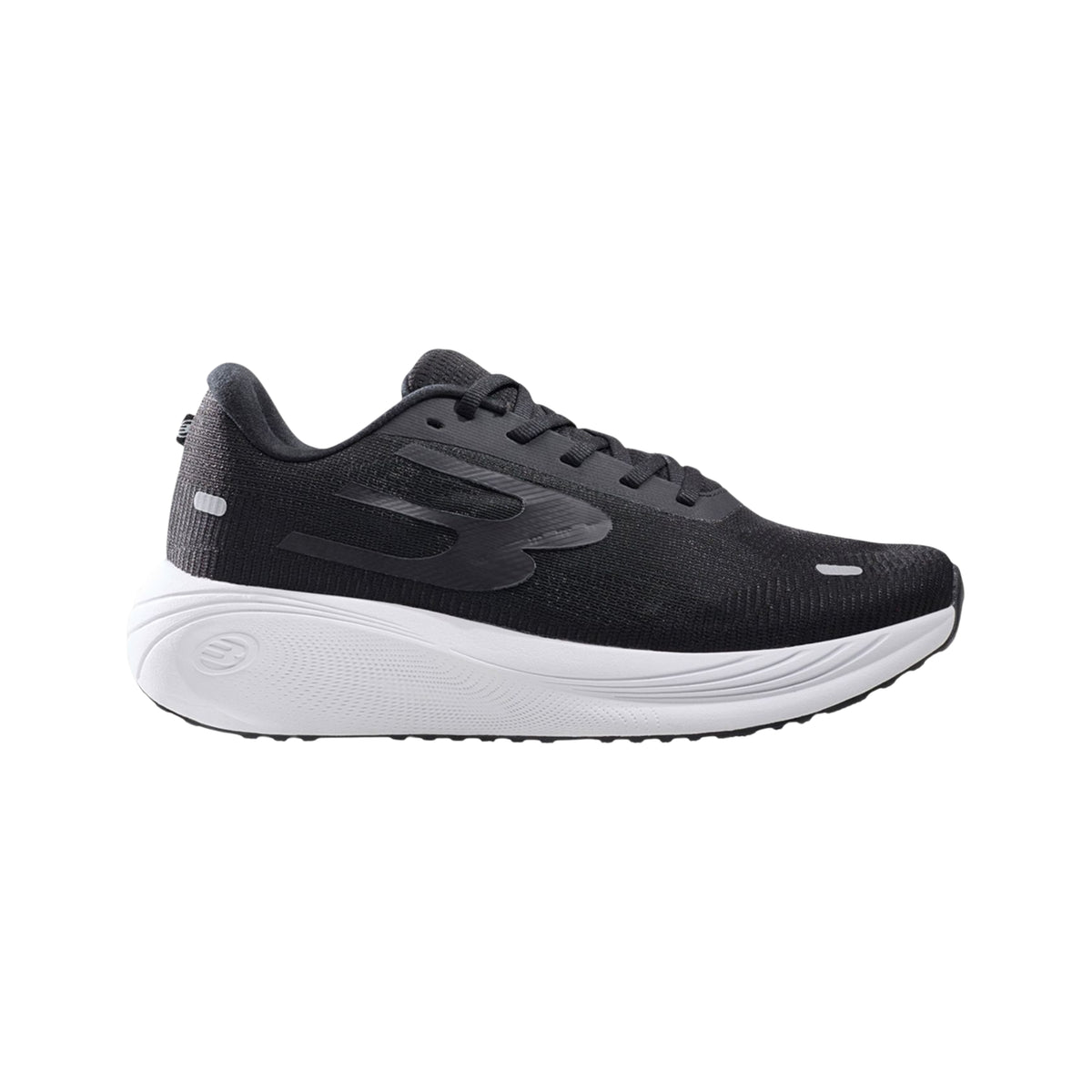 Bullpadel Move Pro 26V Padel shoes in black, medial side profile