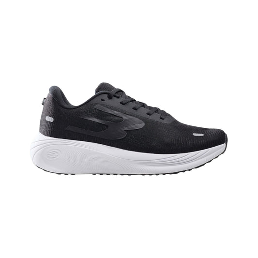 Bullpadel Move Pro 26V Padel shoes in black, medial side profile