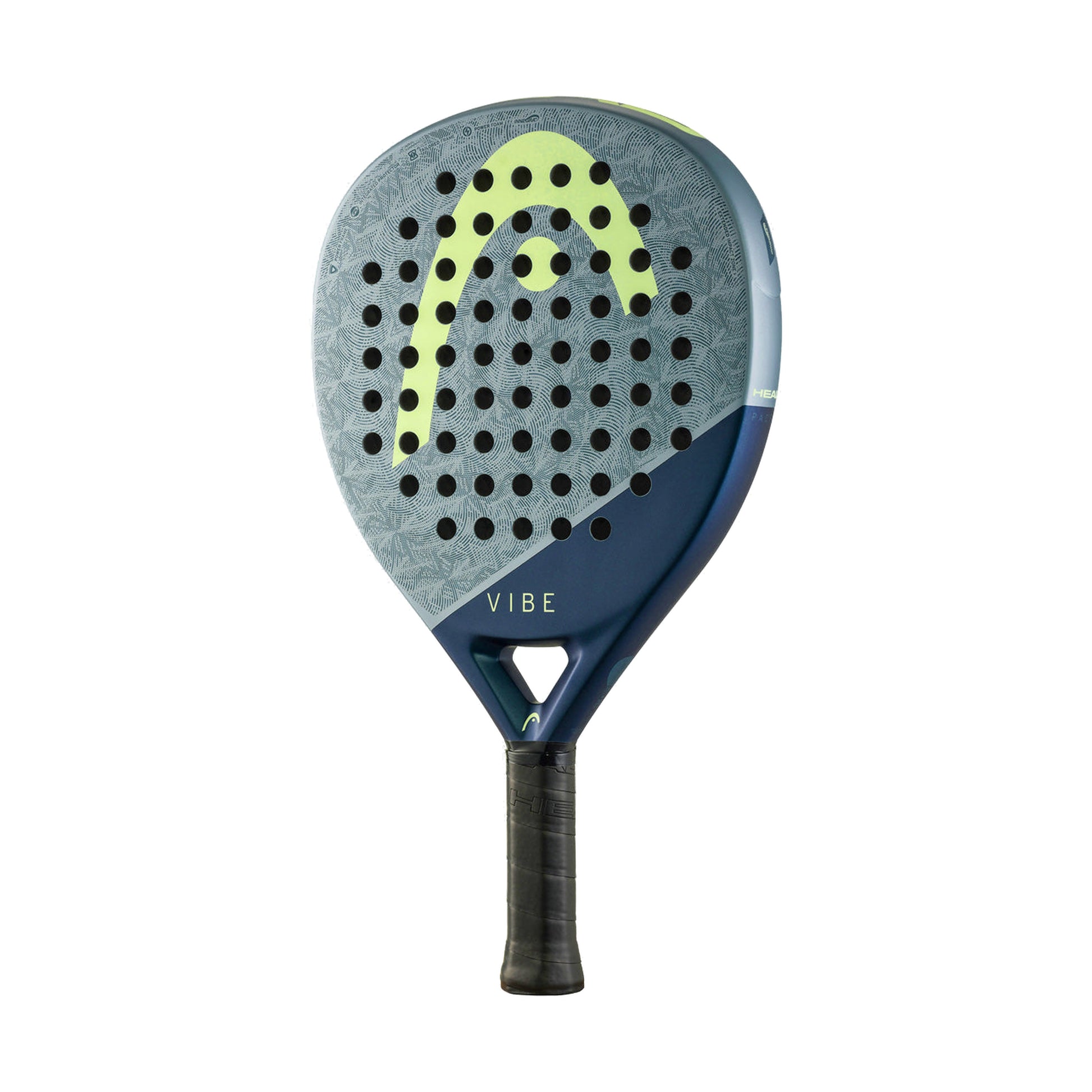 Head Vibe 2026 Padel Racket, angled front face showing oversized teardrop head