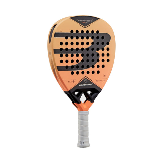 Bullpadel Vertex 05 W 2027 Padel Racket, angled front three-quarter, diamond head