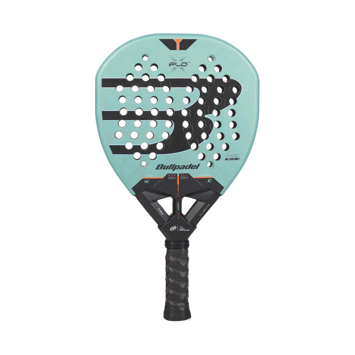 Bullpadel Xplo 02 2027 Padel Racket - Turquoise alternate full face